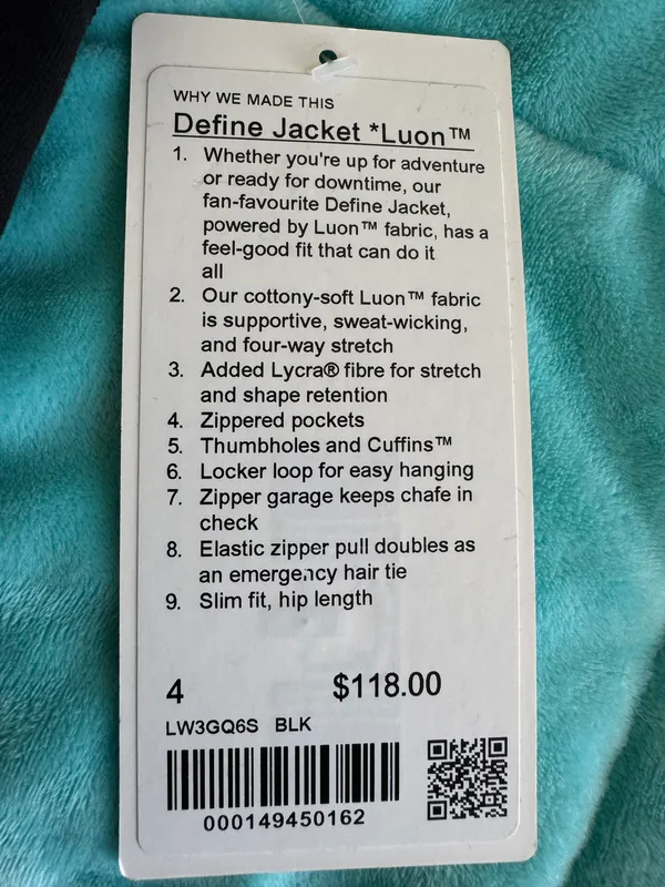 Lululemon Define Jacket Luon - Image 2