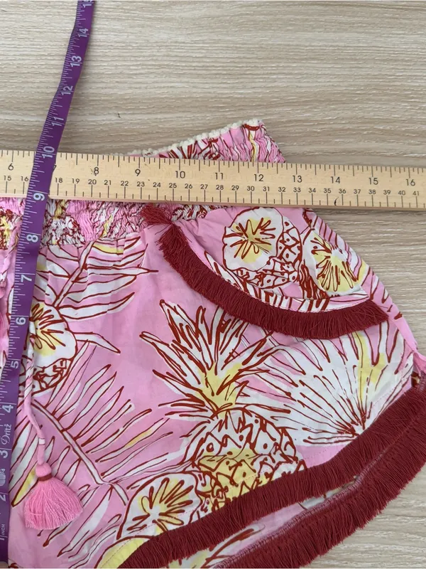 Poupette St Barth Small NEW Boxer Lulu Pink Karibia Lounge Tropical Resort - Image 7