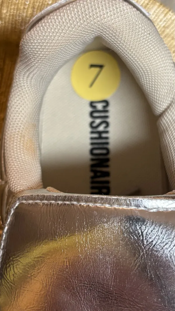 Cushionare ASTRO space silver cushion comfort sneakers shoes - Image 5