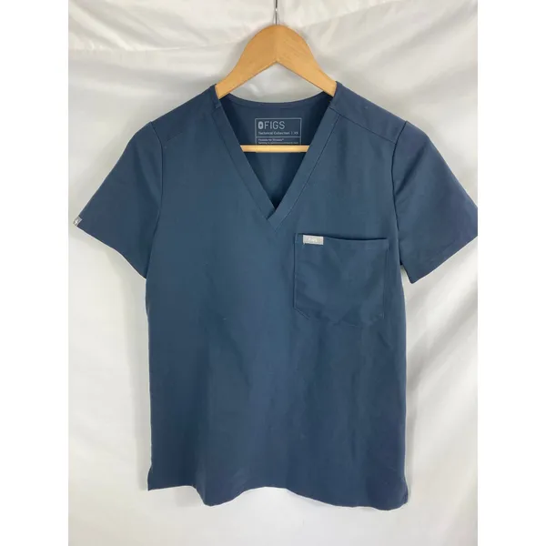 Figs Catarina Technical Collection Short Sleeve Scrub top Blue Size XS - Image 2