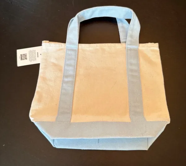 Stitch small bag Blue - Image 4