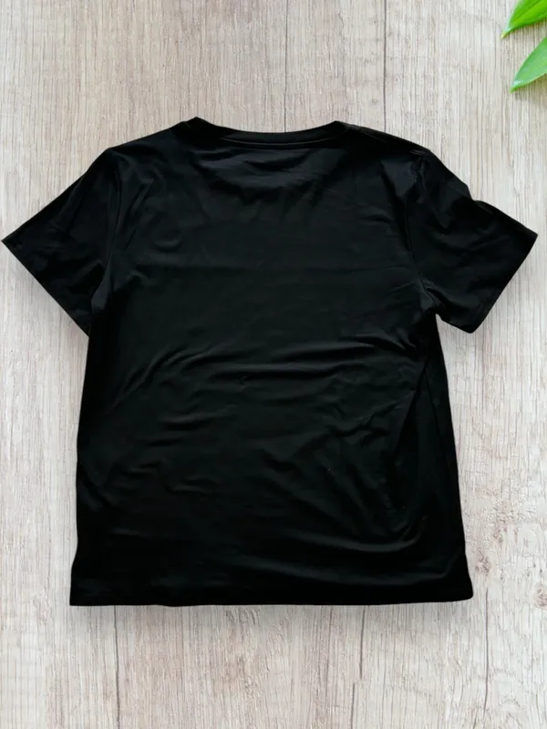 Women’s Medium “Thou Shall Not Try Me” Black Short Sleeve T-shirt • BNIB - Image 3