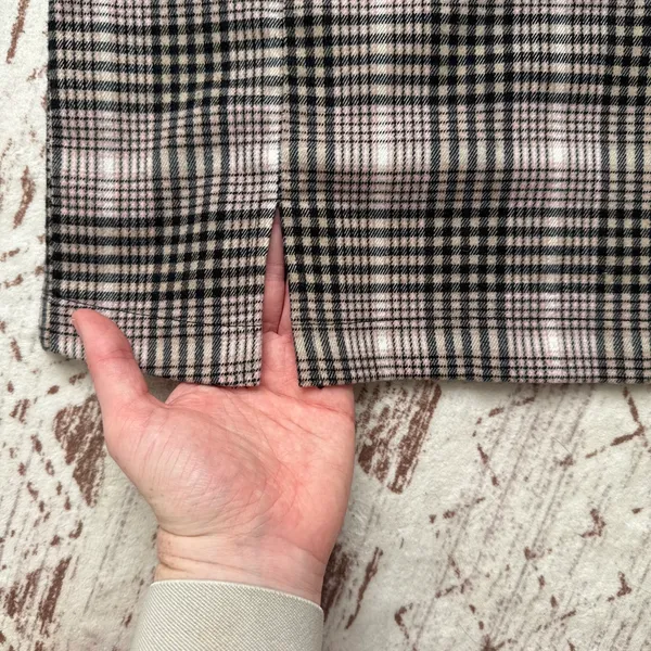 Eyeshadow Plaid mini skirt - Image 2