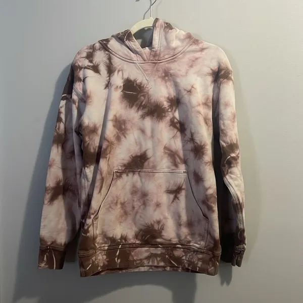 Lululemon All Yours Tie Dye Hoodie Fleece Sz 8 - Image 2