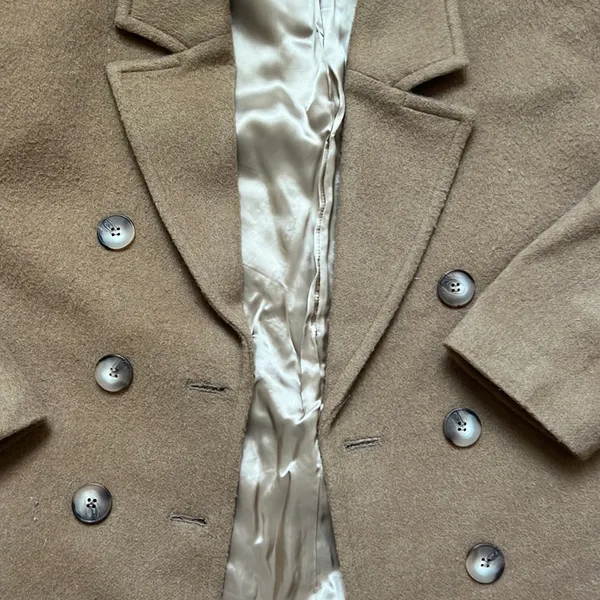 VERYCHI WOOL COAT Tan - Image 2