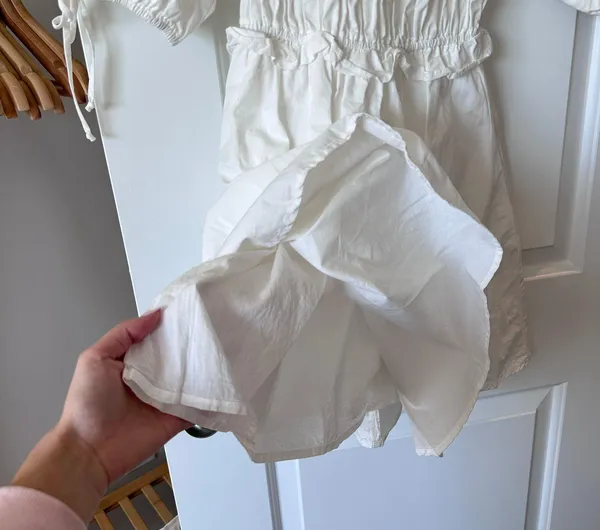 White Mini Dress - Image 4