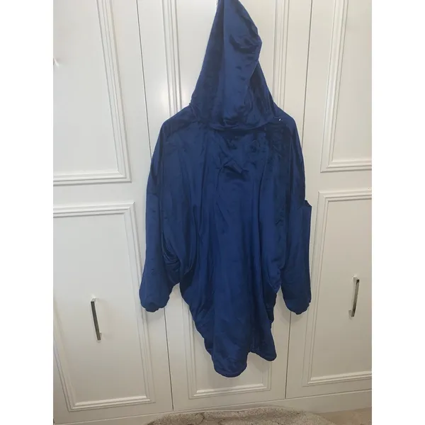 Oversized Wearable Blanket Hoodie Sweatshirt Blue‎ Unisex - Image 7