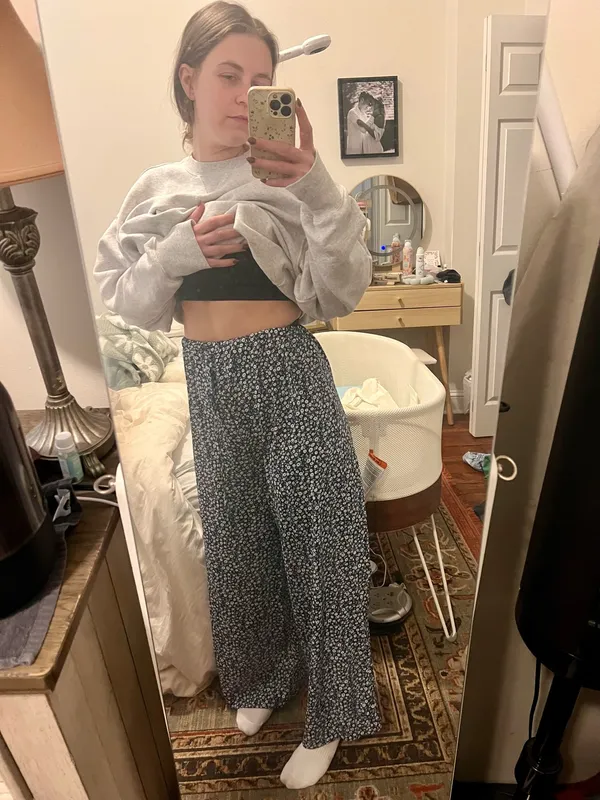 SHEIN Floral Flowy Pants - Image 3