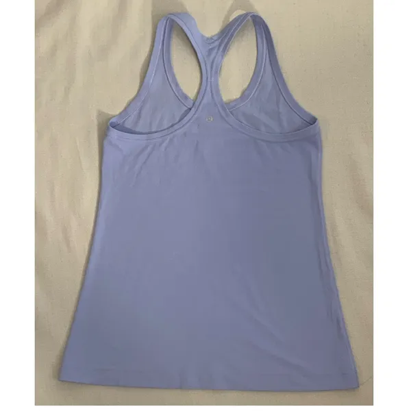 Lululemon Lavender Fitted‎ Tank size 2 Purple - Image 4