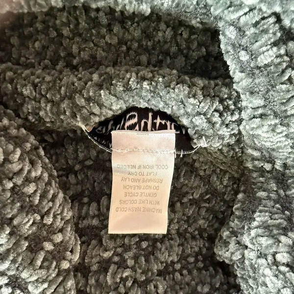 NorthStyle Chunk Knit Cowl Neck Pullover Sweater Green Wmn Sz 1x Cozy‎ Soft Vtg - Image 6