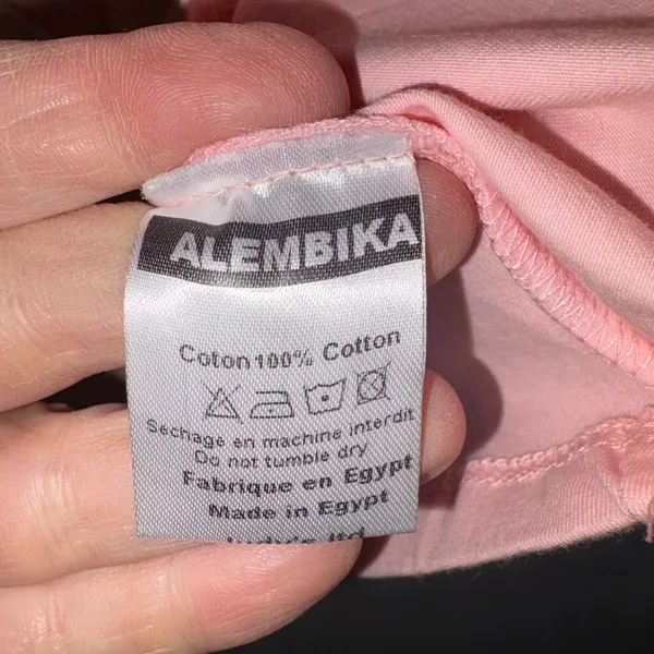 ALEMBIKA Women for Women 100% cotton Pink Oversized T-Shirt‎ Female Empowerment - Image 8