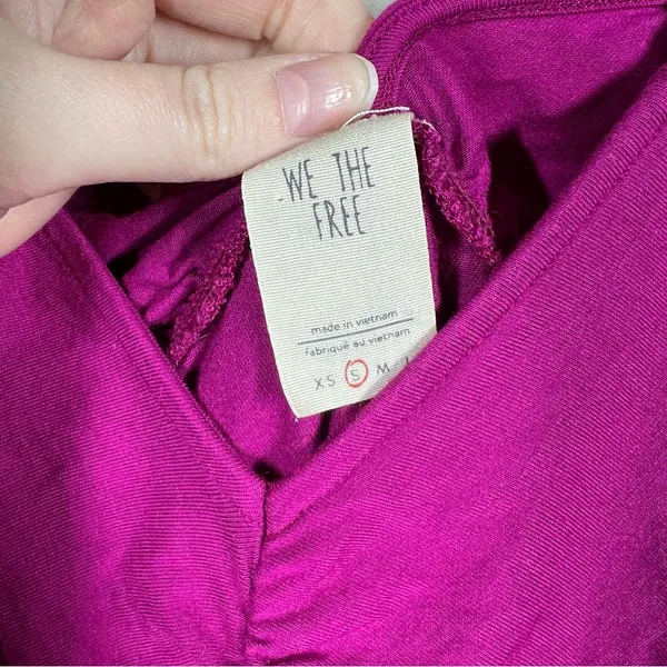 Free People‎ Bell Sleeve Ruched Top - Image 2