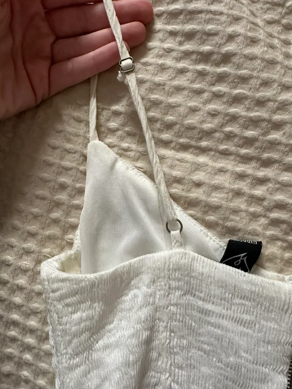 Windsor White Corset Top - Image 4