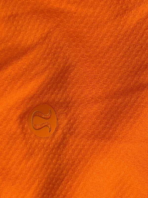 Lululemon Open-Back Cropped Training Tank Top - Vibrant Orange - Image 12
