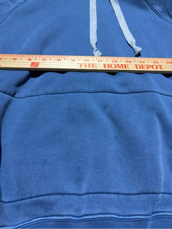 Free people movement FP Blue High Neck Drawstring Pullover Sweatshirt SMALL - Image 9