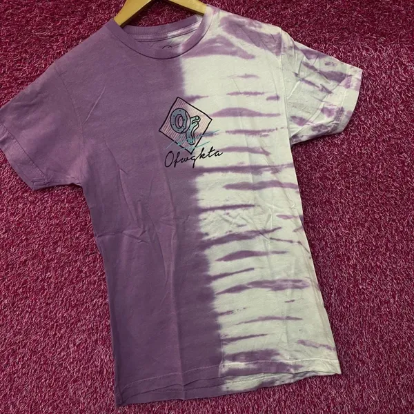 Odd Future Split Dye Tie Dye Hip Hop Tshirt size XS - Image 3