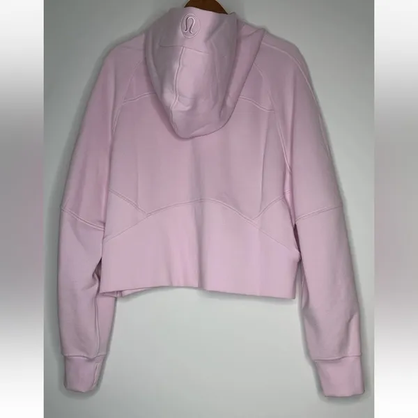 Lululemon Meadowsweet Pink Scuba Oversized Half Zip Hoodie Jacket XL/XXL New - Image 3