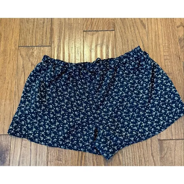 Brandy Melville John Galt navy floral short size xs - Image 7