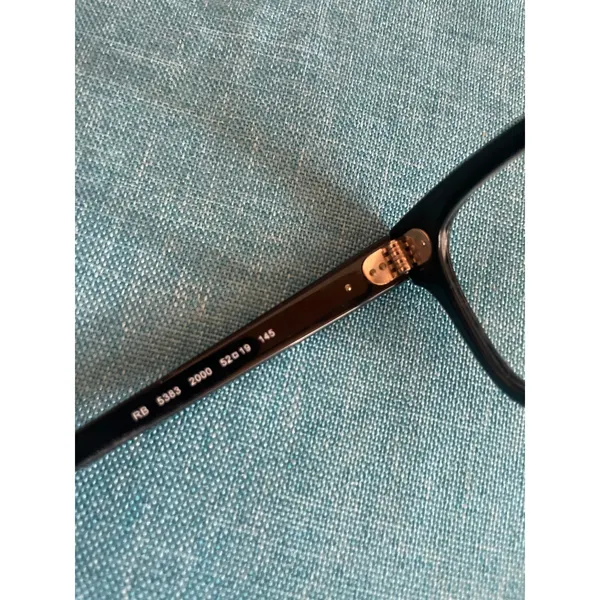 RAY BAN Black Unisex Frames Glasses Eyeglasses Men's Women's RB5383 RB 5383 - Image 8