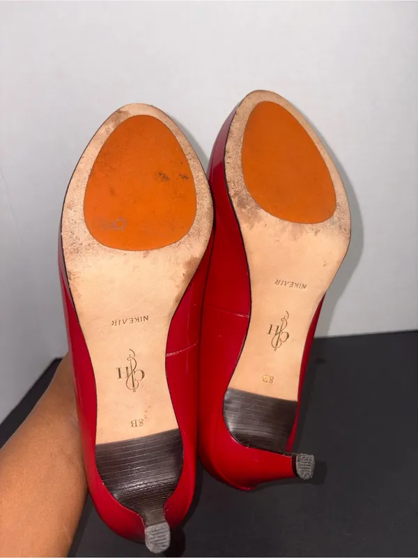 Cole Haan Classic Red Patent Women's heels pumps - Image 6