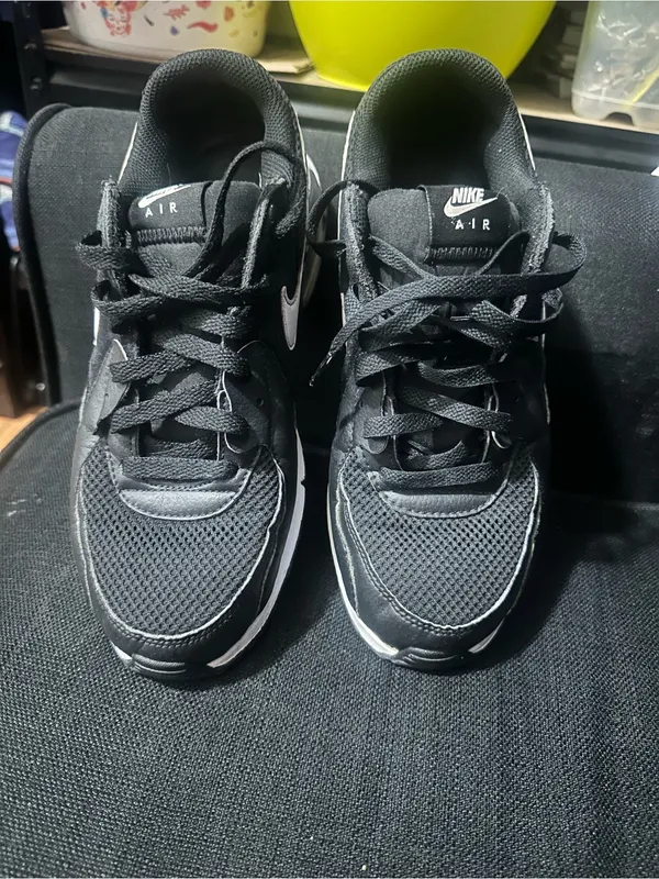 Nike Black and White Air Max Women's Athletic Sneakers size 10 - Image 2