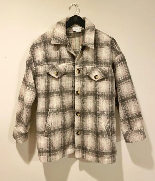 Lush Clothing Plaid Warm Jacket - Image 3