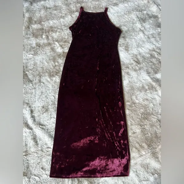Joe & Elle Crushed Velvet Body Con Dress - Image 2