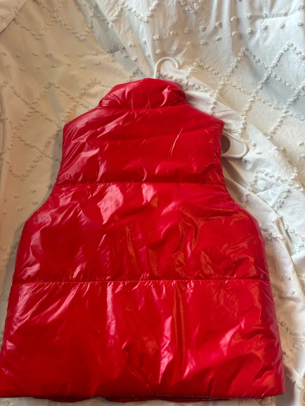 A New Day Red Puffer Vest - Image 2