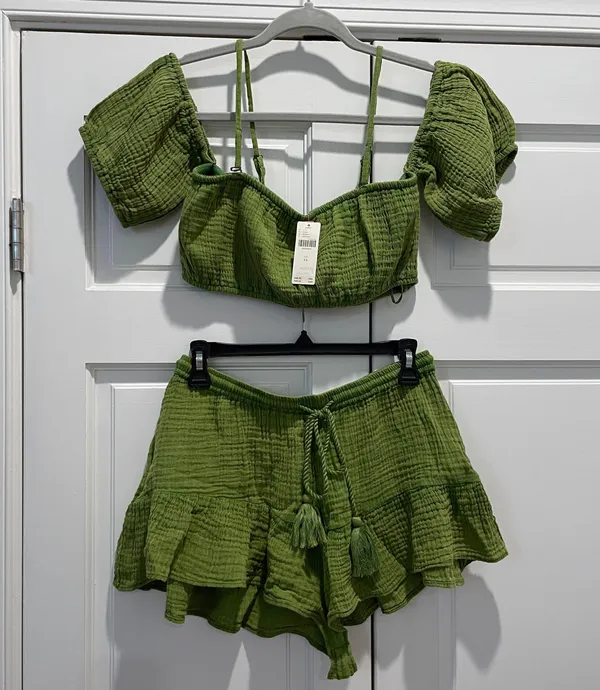 Anthropologie short set - Image 2