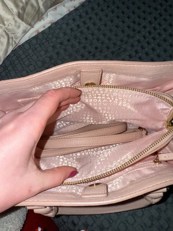 Kate Spade Light Pink Purse  - Image 7