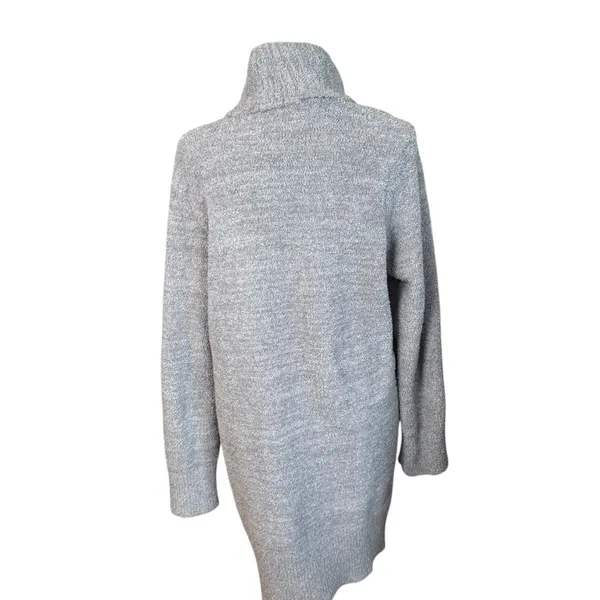 Barefoot Dreams Cozy Chic‎ Cali Cardi Longline Knit Cardigan Lounge Small Gray - Image 7