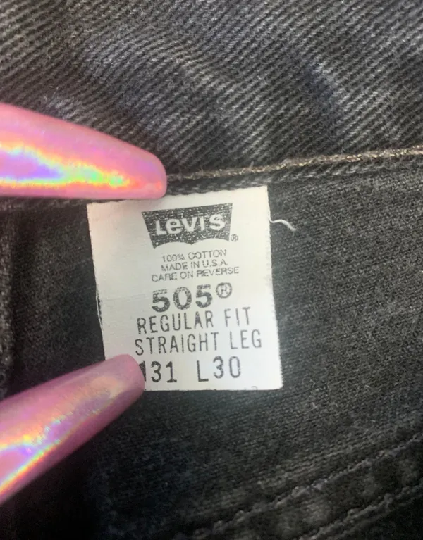 Vintage 505 Levi's jeans - Image 4