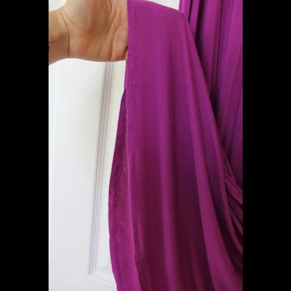 | vibrant purple maxi skirt - Image 3