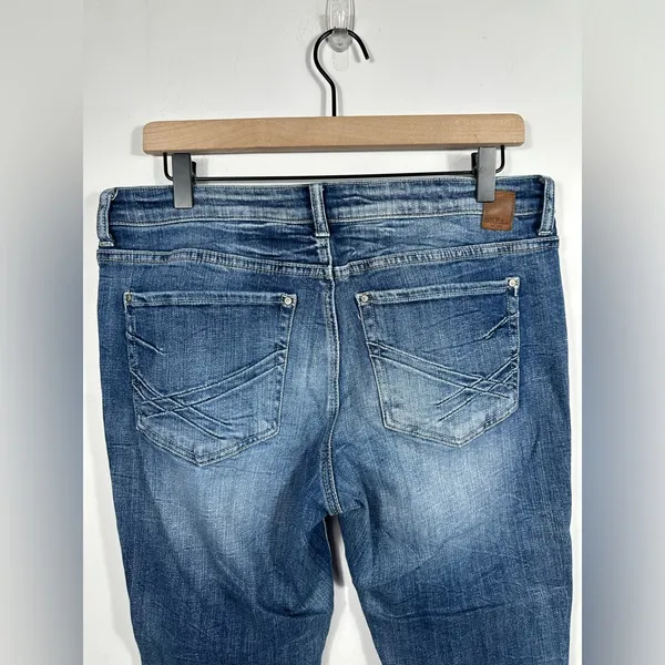 BKE Payton Skinny Jeans Women's Size‎ 31 Medium Wash Stretch Denim - Image 5
