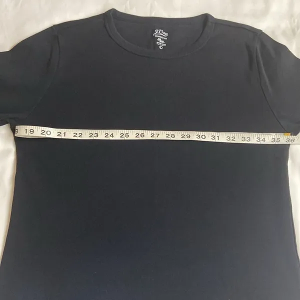 J-Crew,Women’s,Black,Short Sleeve T-Shirt.Size-Large. - Image 4