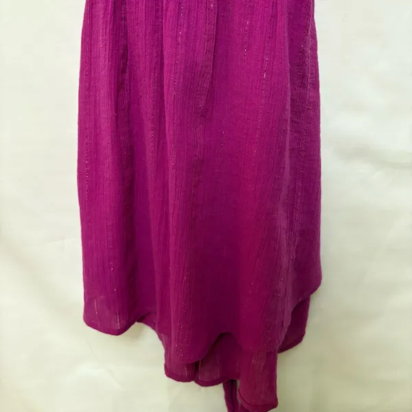Anthropologie‎ Maeve Batavia Fuchsia Pink Sleeveless Blouse Size Small - Image 7