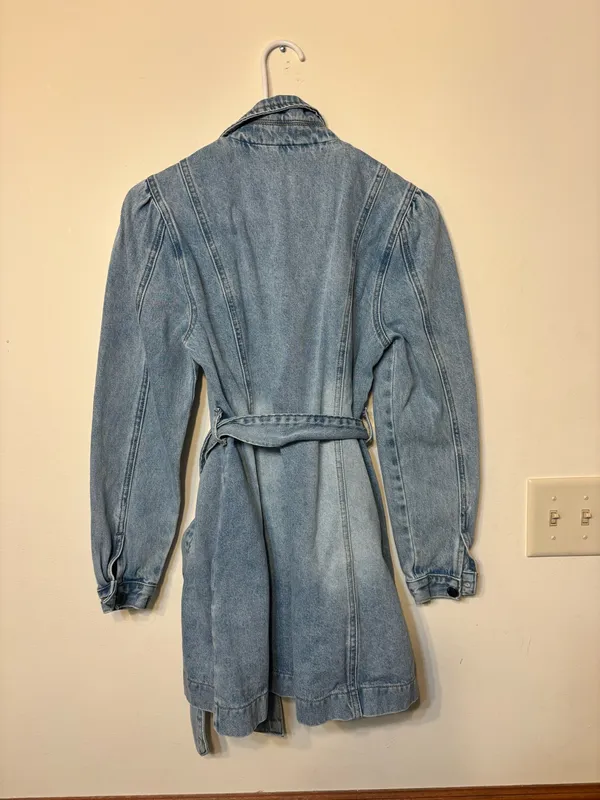 Vici Denim Blazer Dress - Image 7