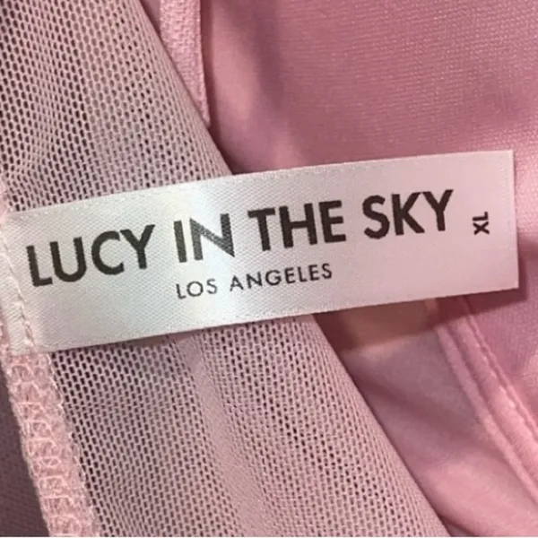 Lucy In The Sky Pink Dress - Image 5