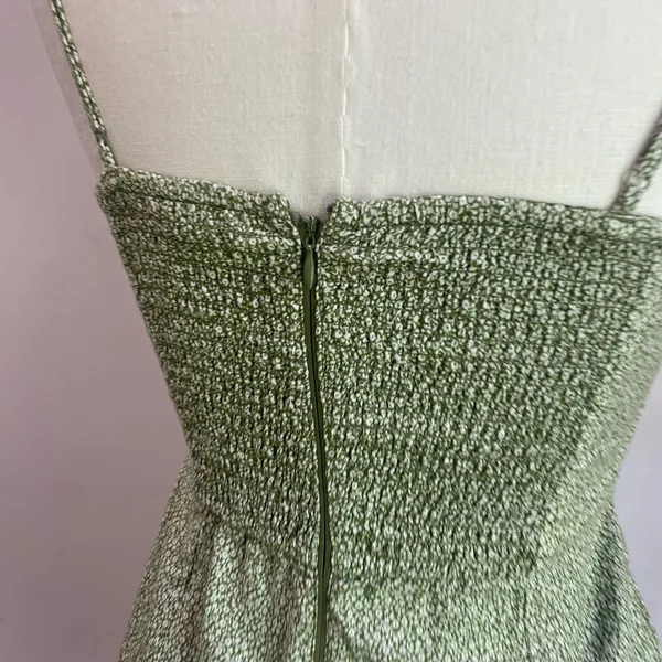 Abercrombie Knot Front Cutout‎ Mini Dress S Floral Dainty Chic 100% Cotton - Image 8