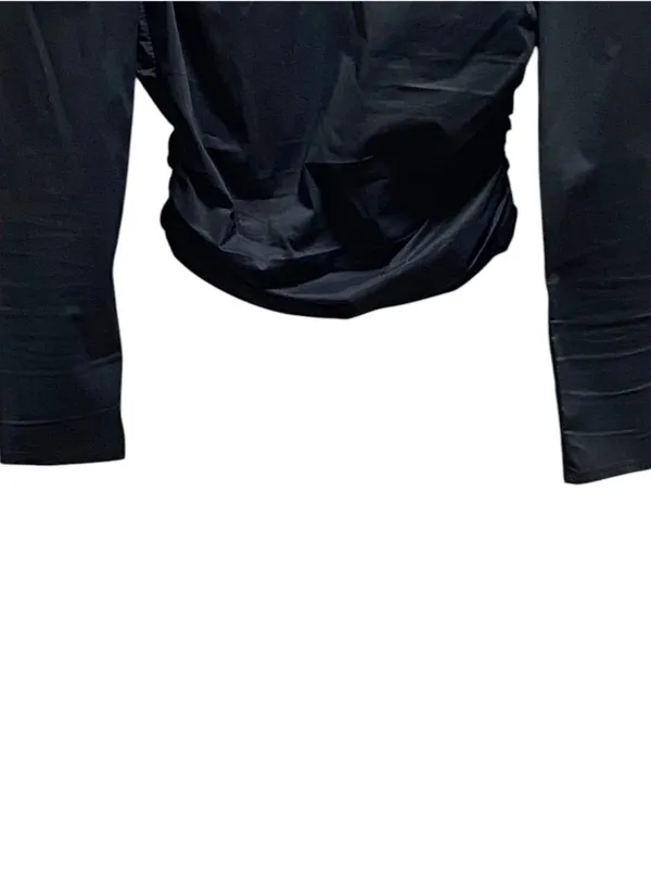 ASTR The Label Long Sleeve Ruched Top Black Size XS Whimsigoth Witchy Romantic - Image 7