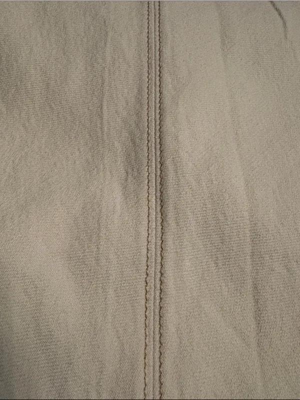 Madewell Airy Denim Slip Midi Skirt color rigid canvas Size 28 NWT - Image 10