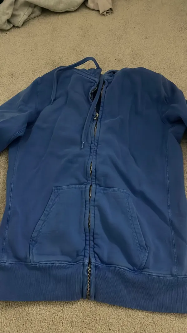 brandy electric blue zip up - Image 2