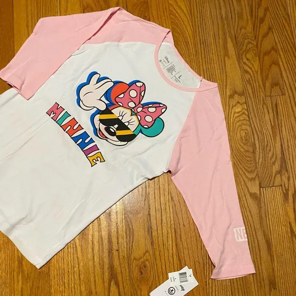 Disney Parks Original Minnie Mouse 3/4 length sleeves Jersey - Image 6