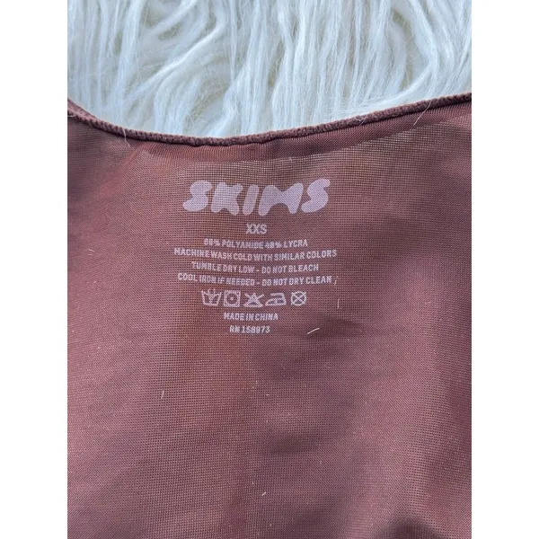 Skims Barely There Shapewear Arm Shaper Cocoa Size XXS - Image 7