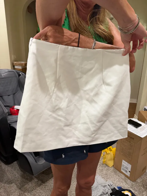 White skirt with bows - Image 5