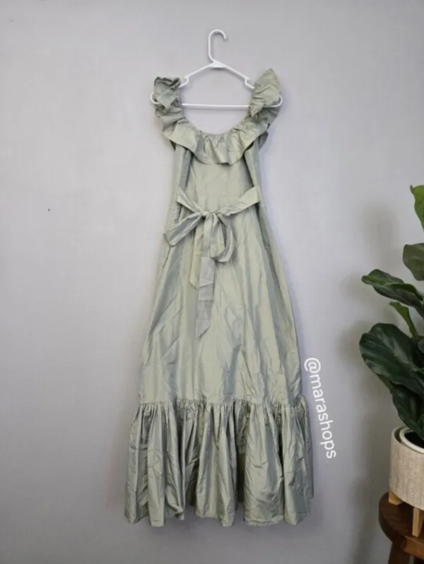 Louise New York The Camille Dress in Sage - Image 6