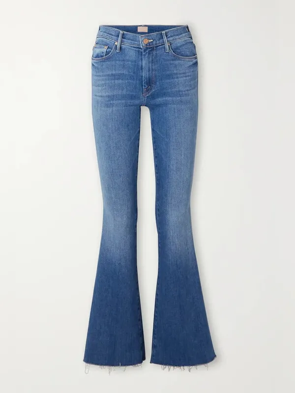 Mother the weekender fray a groovy kind of love jeans - Image 7