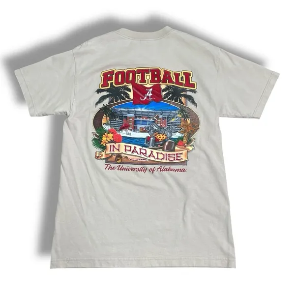 Big Al Alabama Crimson Tide Football in Paradise short sleeve T-shirt medium - Image 8