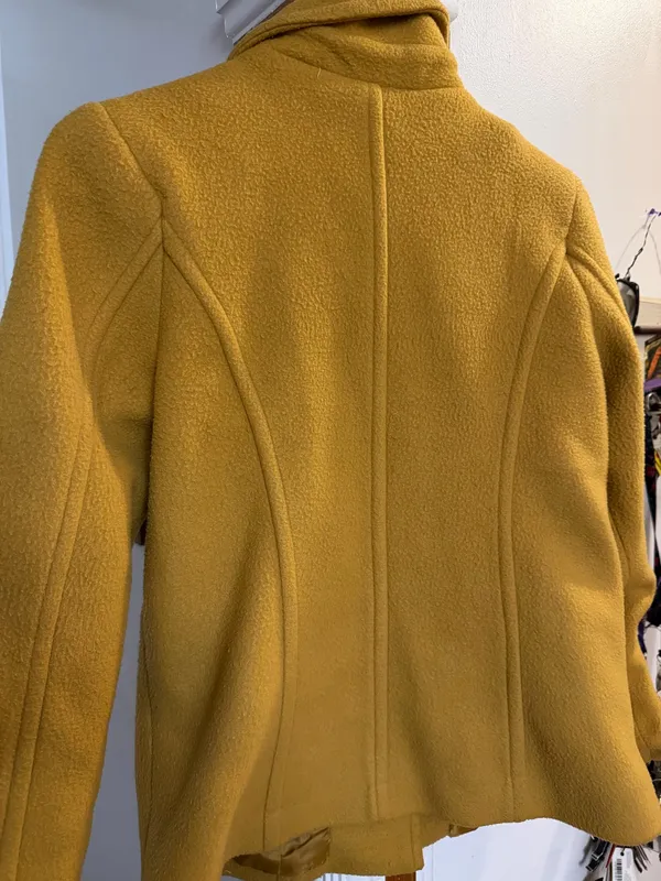 Papaya mustard coat  - Image 2
