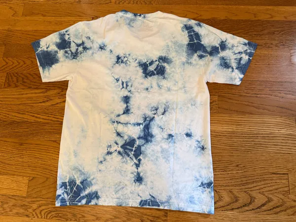 NWT Tie dye Monet water lilies T shirt size S - Image 8